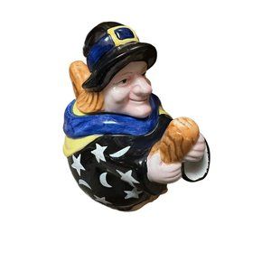 Wang's International Halloween Witch Teapot Witch’s Brew Spooky Decor
